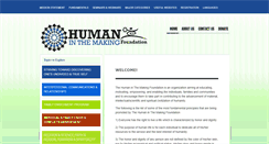Desktop Screenshot of humaninthemaking.org